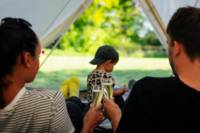 Fire Pit Bell Tent 1