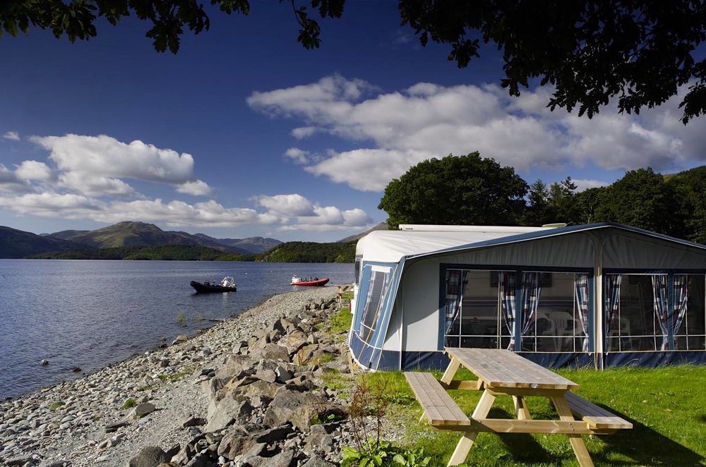 Campsites in Central Scotland sites in Central Scotland