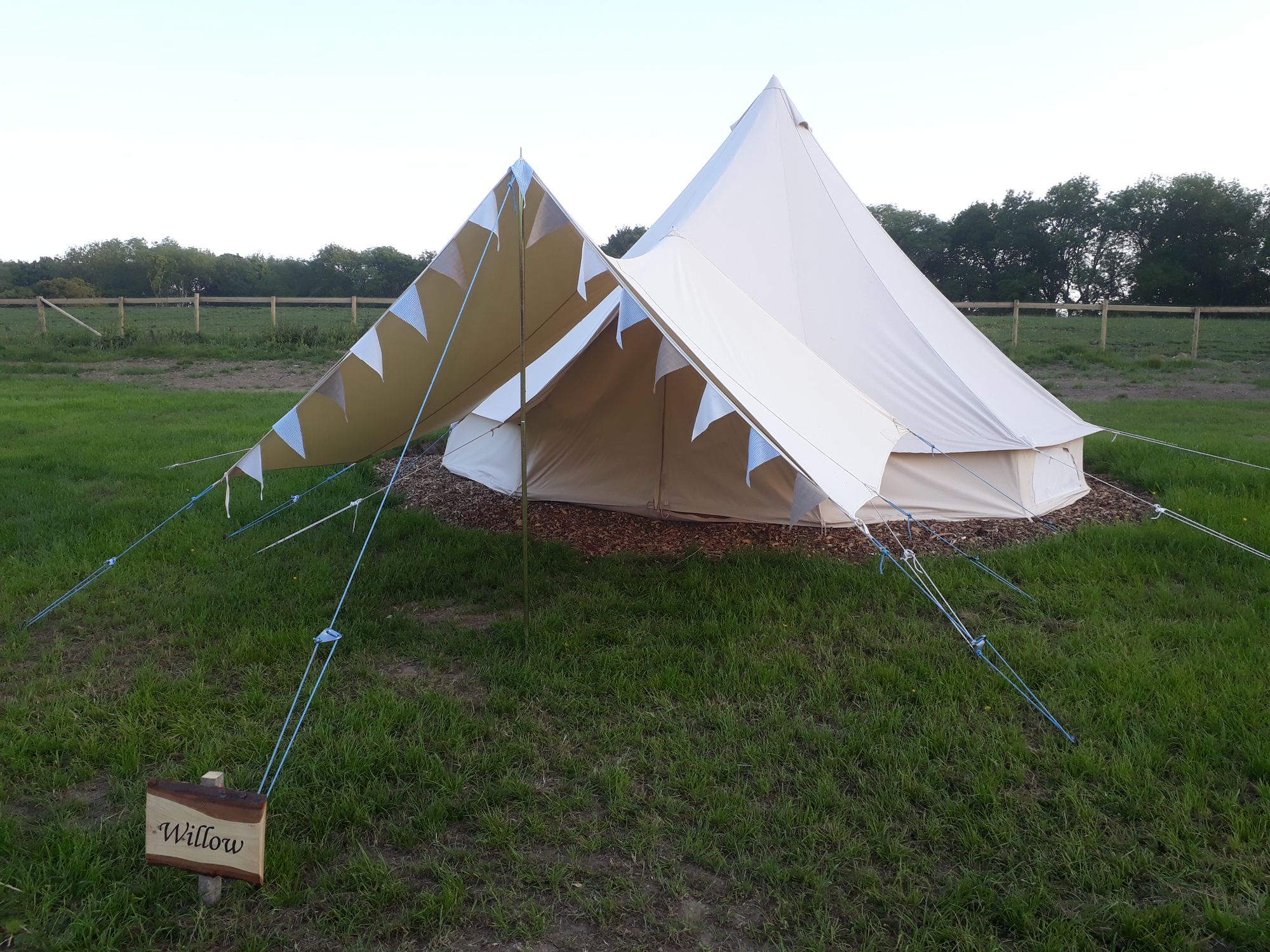 'Willow' Bell Tent at Jubilee Camping Cool Camping