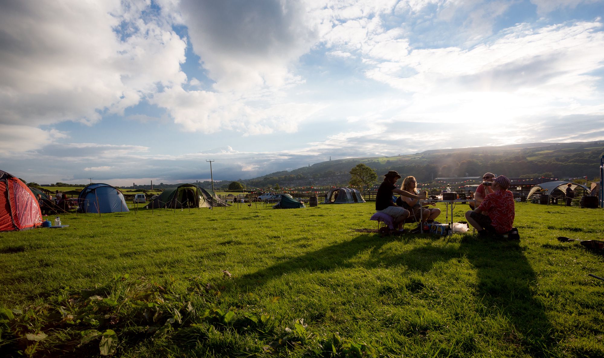 Grass Tent Camping Pitch 1 at The Paddock - Cool Camping (10929)