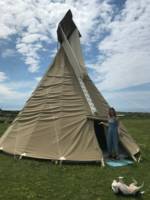 Sea Tipi - Front Field Camping