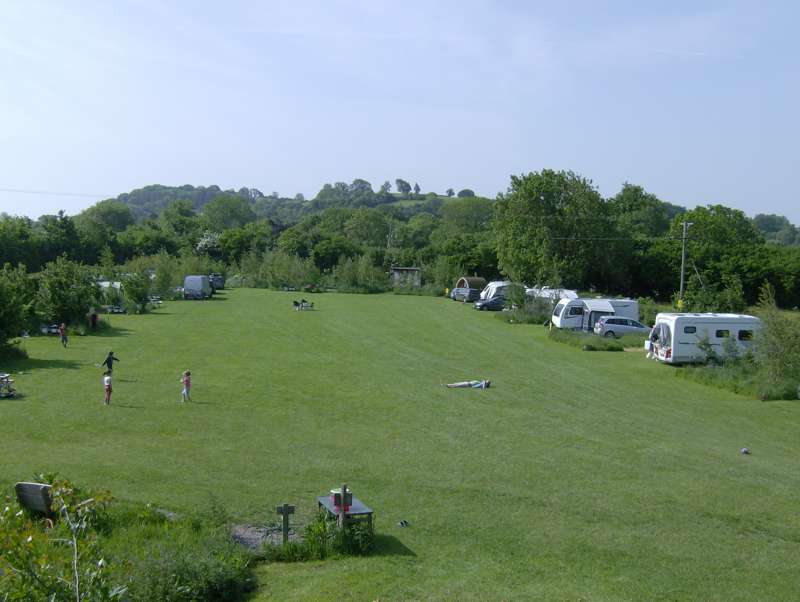 Small grass pitch for tents only - campsite 1