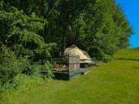 COSY 6m Bell Tent with Jacuzzi