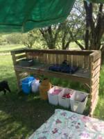 Cherry Blossom, private 6M Bell Tent