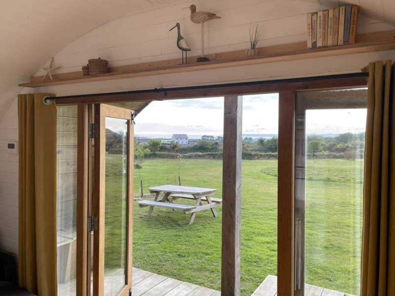 Demelza 1 Bedroom Glamping Pod with Hot Tub