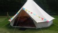 Bell Tent 4 - SPINDLE (field pitched)