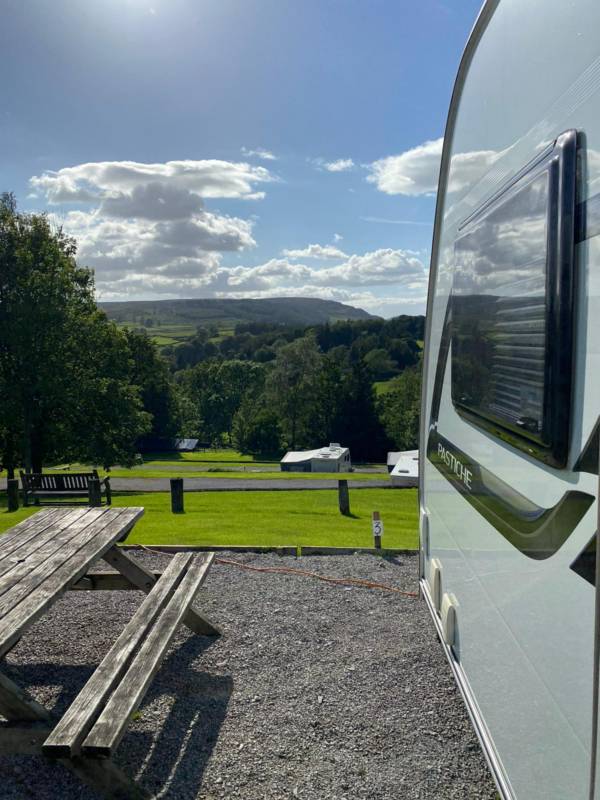 Caravans up to 8m with EHU Incl. Campervans