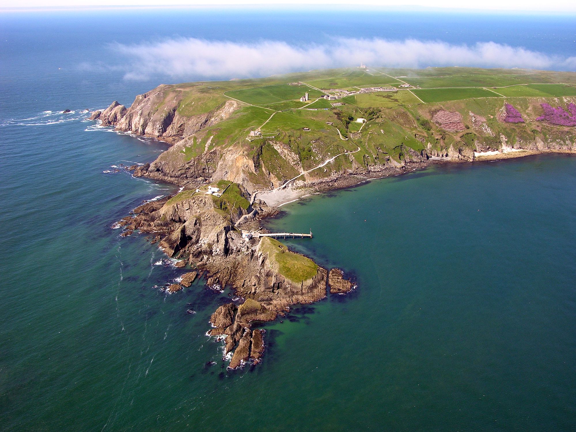 View of Lundy Island