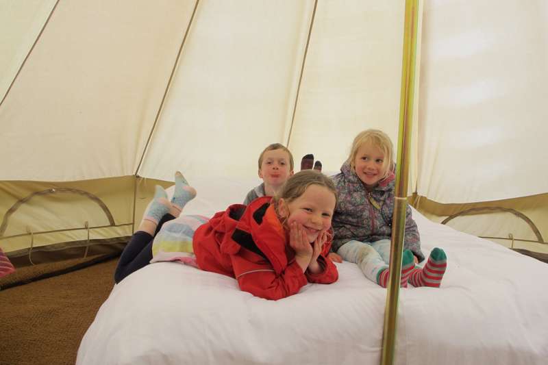 Pop-Up Bell Tent