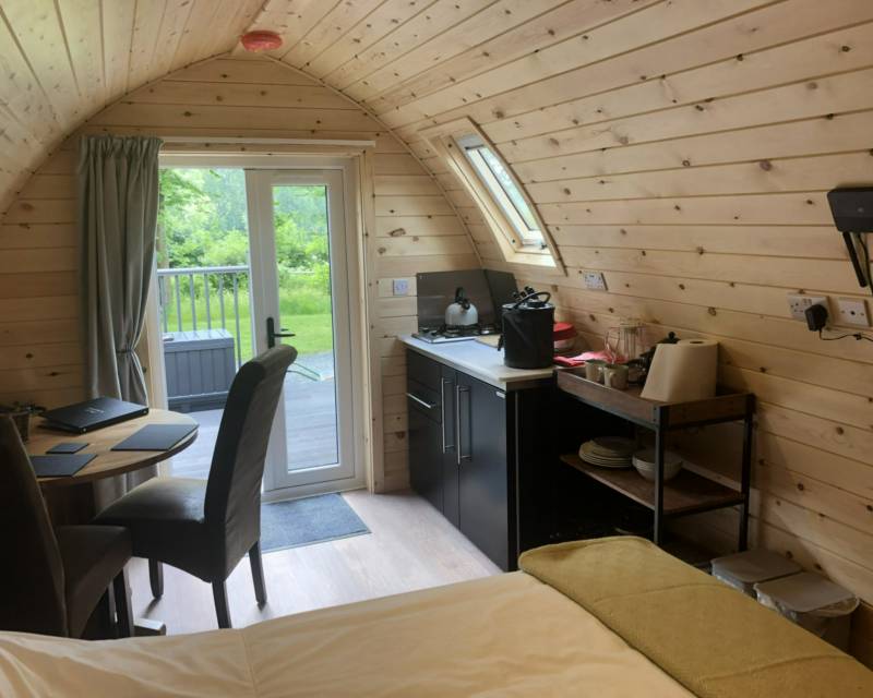 Pod 2 - Double Bed - sleeps 2