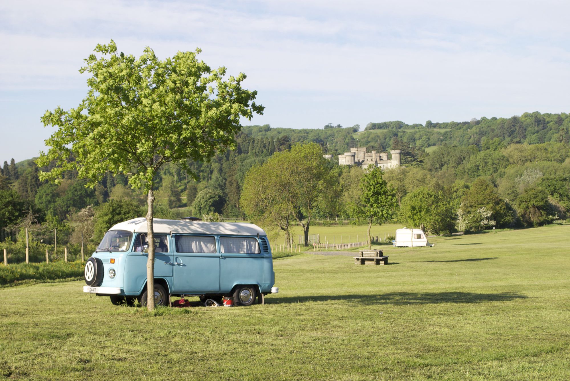 Campsites in the Malvern Hills Area of Outstanding Natural Beauty