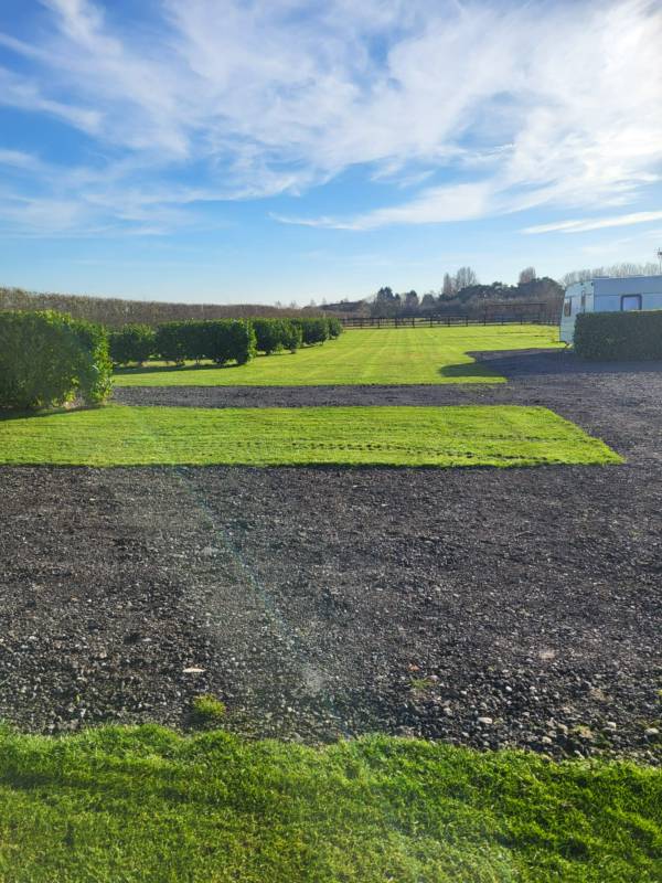 Hard-standing Pitch with EHU