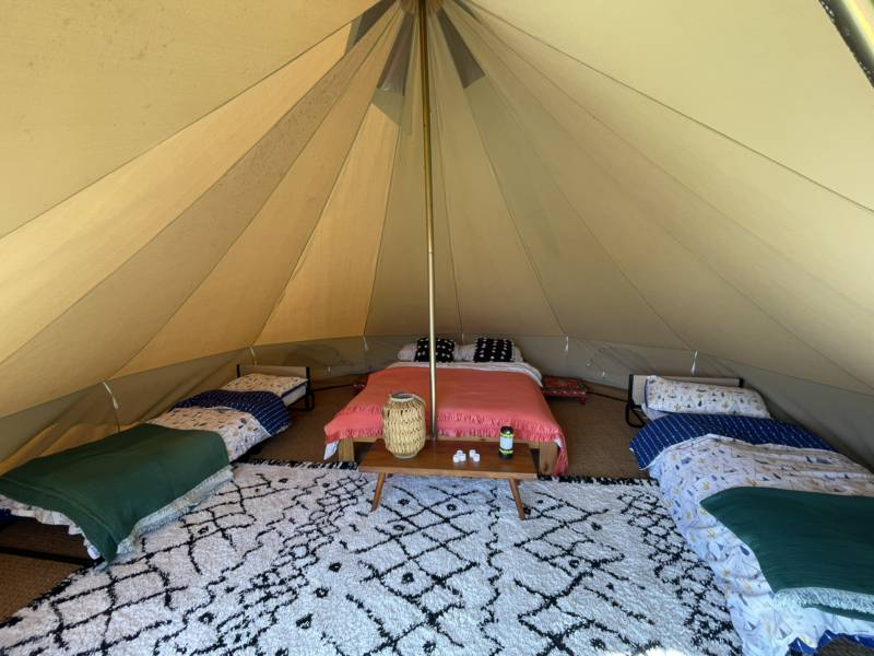 Bottom Field Bell Tent with EHU