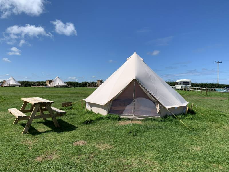 Pre-pitched Bell Tent No.1