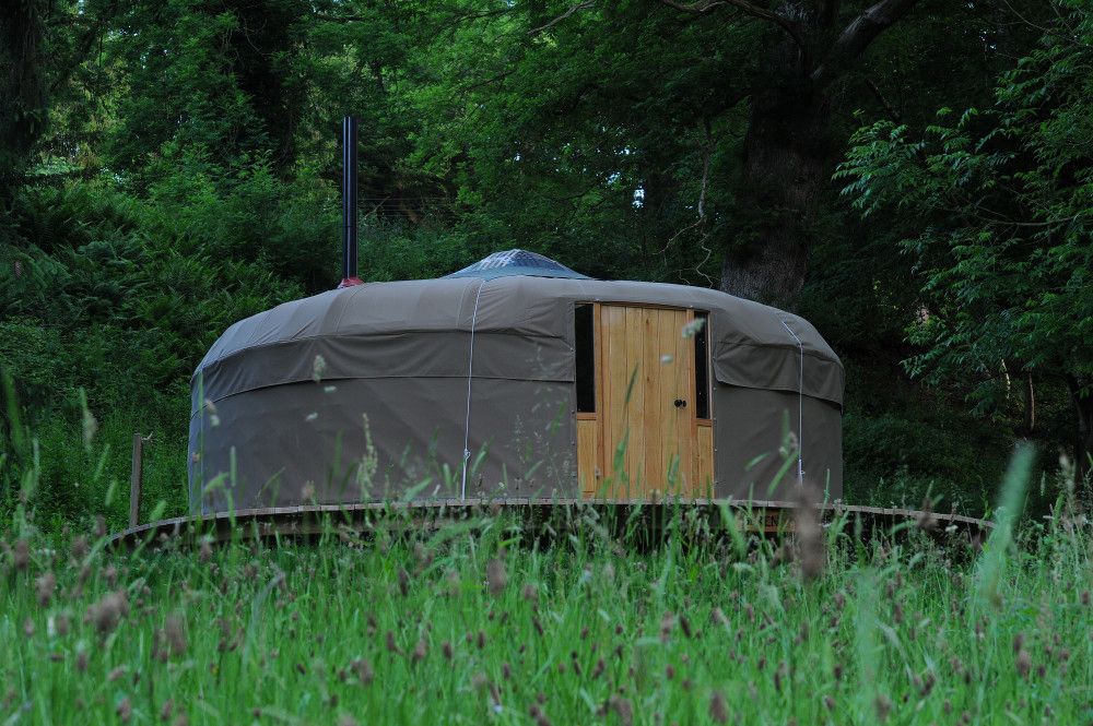 Seren Yurt 1 At Redwood Valley Cool Camping 1379