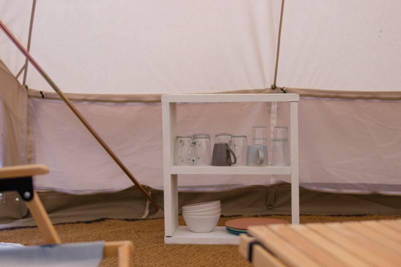 Luna Bell Tent 6m double bed grassland