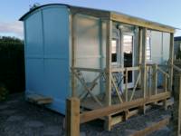 Skylark Shepherds Hut with Hot tub