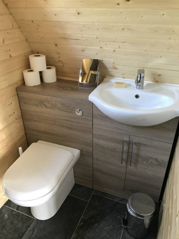 Demelza 1 Bedroom Glamping Pod with Hot Tub