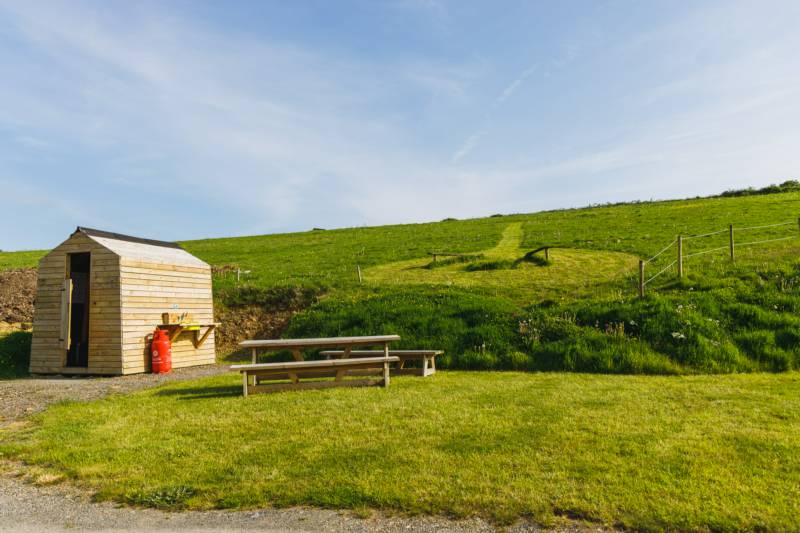 Frisky - Ensuite Campervan or Tent Pitch