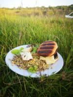 Non Electric Grass Tent Pitch