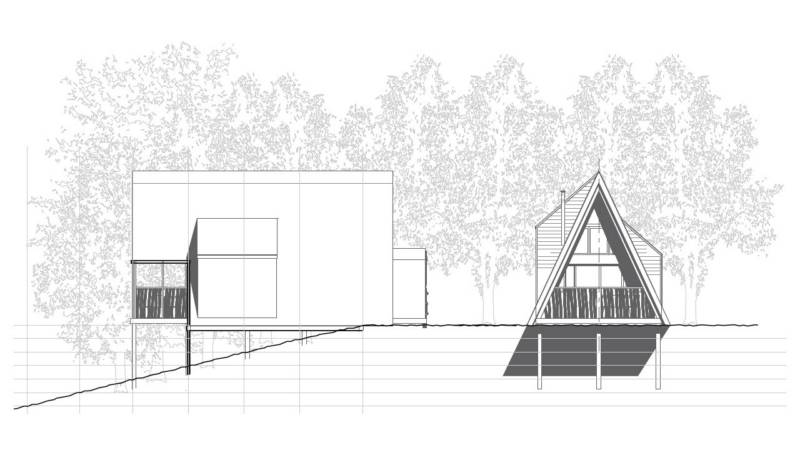 'Flint' the woodland den