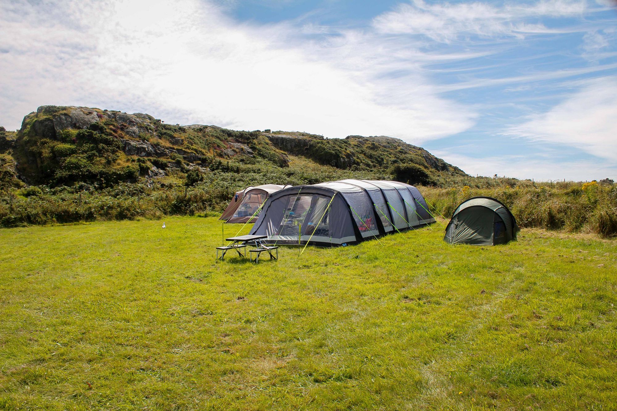 Grass Pitch 1 at Rhosson Campsite Cool Camping (10662)