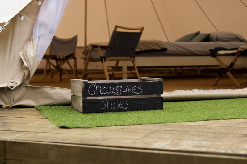 Luna Bell Tent 6m double bed grassland