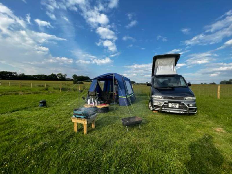 Camping Pitch for 1 Campervan