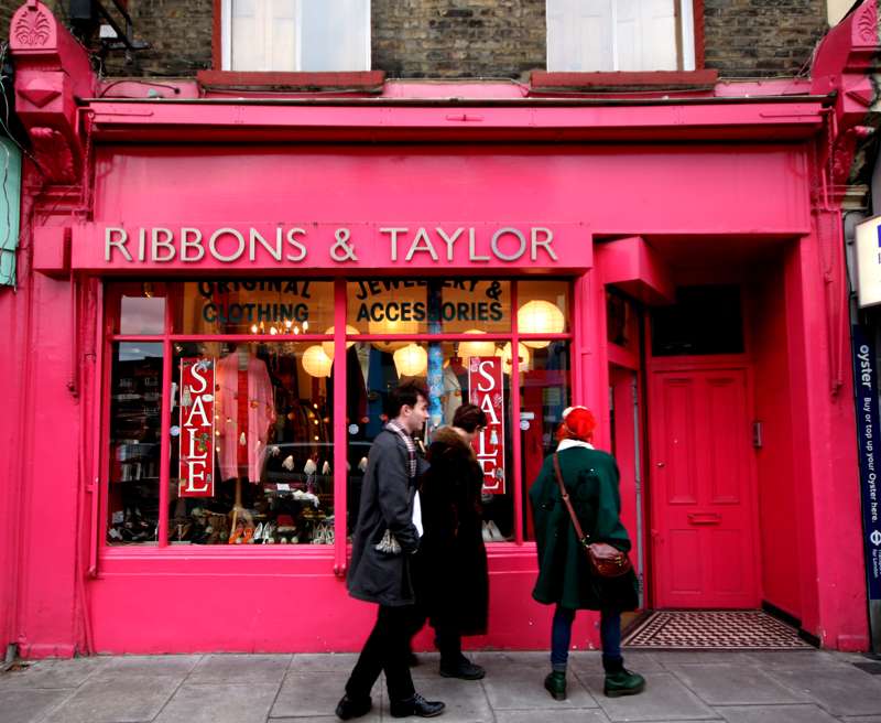 Ribbons and Taylor, StokeNewington Cool Places