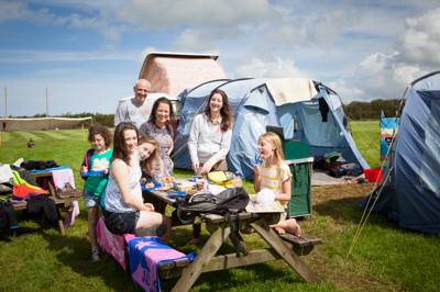 Wild Camping - Meadow Tent Pitch
