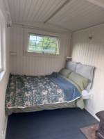 Tinks Shepherd's Hut and Tent by the stream