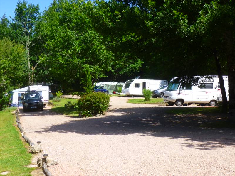 Hard standing caravan or tent pitch