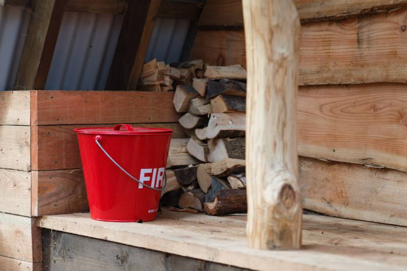 'Chalk' the woodland den